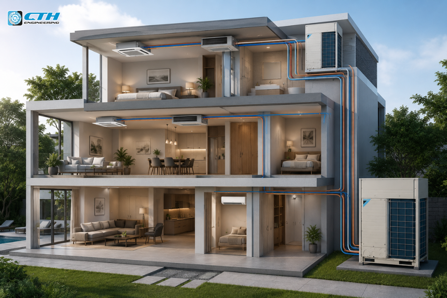 Hệ thống điều hoà Daikin VRV